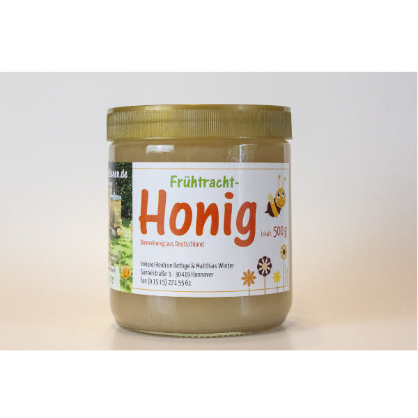 Frühtracht Honig aus Hannover, 500g
