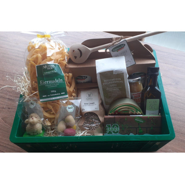 Entdecker-Box mit regionalen Produkten