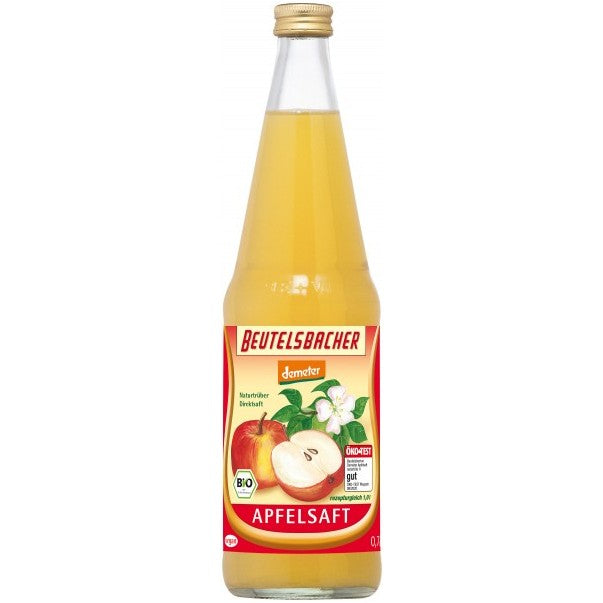 Apfelsaft naturtrüb DEMETER, 0,7l