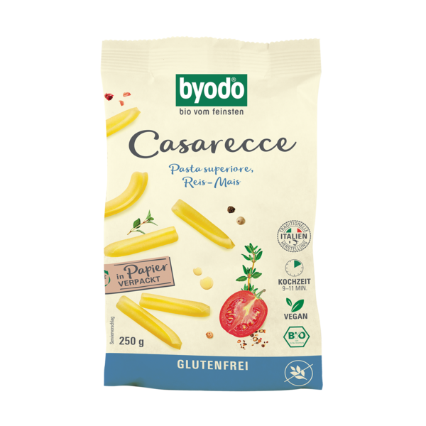 Glutenfreie Bio Reis-Mais Nudeln, 250g