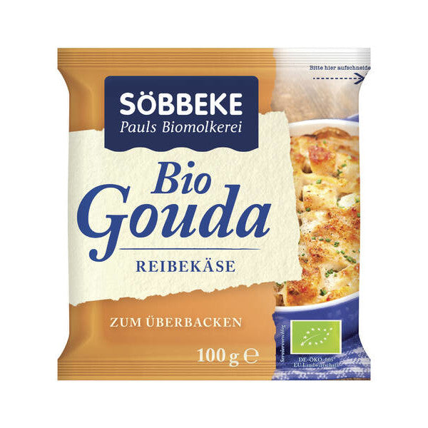 Gouda gerieben, 45 % Fett i. Tr., 100g