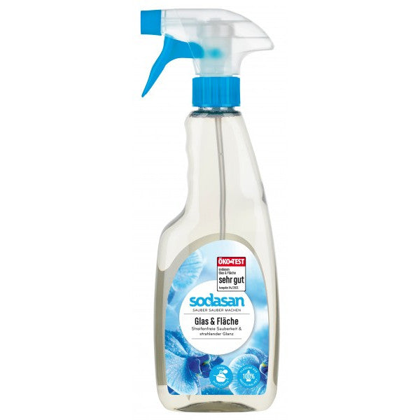 Sodasan Glas-Reiniger mit Sprühaufsatz, 500ml