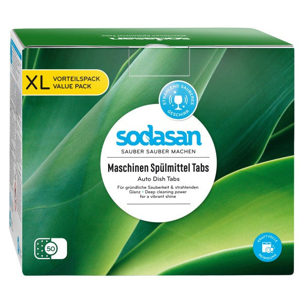 Sodasan Tabs für die Spülmaschine XL, 50x20g
