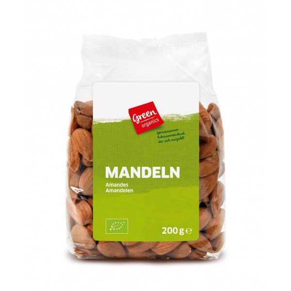 green ganze Mandeln, 200g