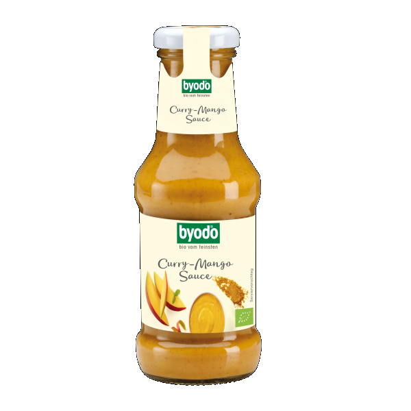Bio Curry-Mango Sauce, 250ml