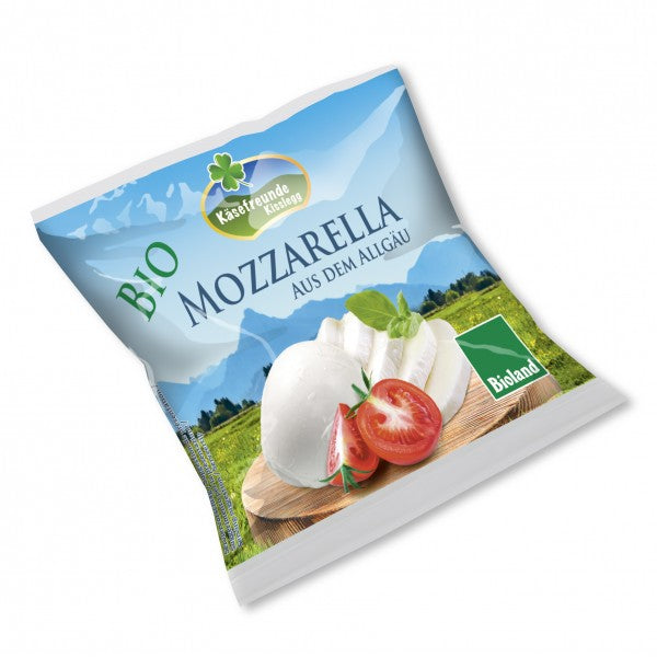 Bio Mozzarella 45 % Fett i. Tr. aus dem Allgäu, 125g