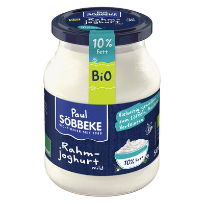 Bio Rahmjoghurt natur 10 % 500g