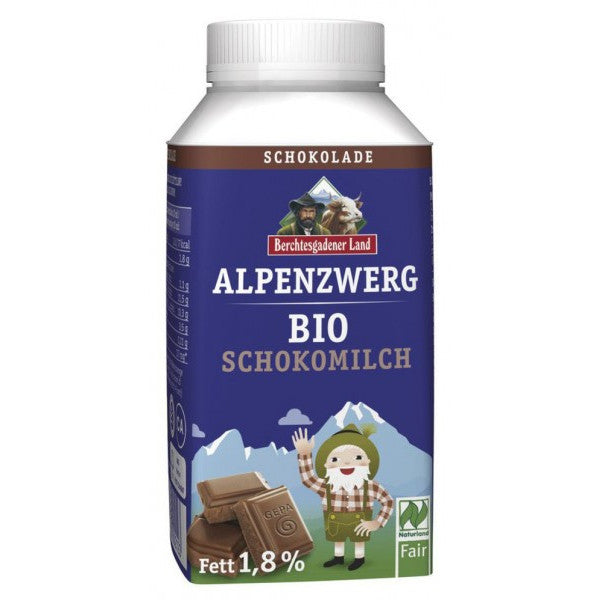 Bio Schokomilch Alpenzwerg 1,8 % 250 ml