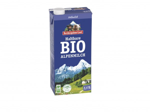 Bio H-Milch Alpenmilch 3,5 % 1 Liter
