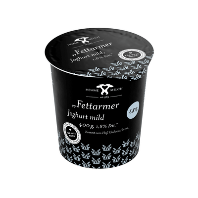 Hemme Fettarmer Joghurt 1,8 %, 400g Becher
