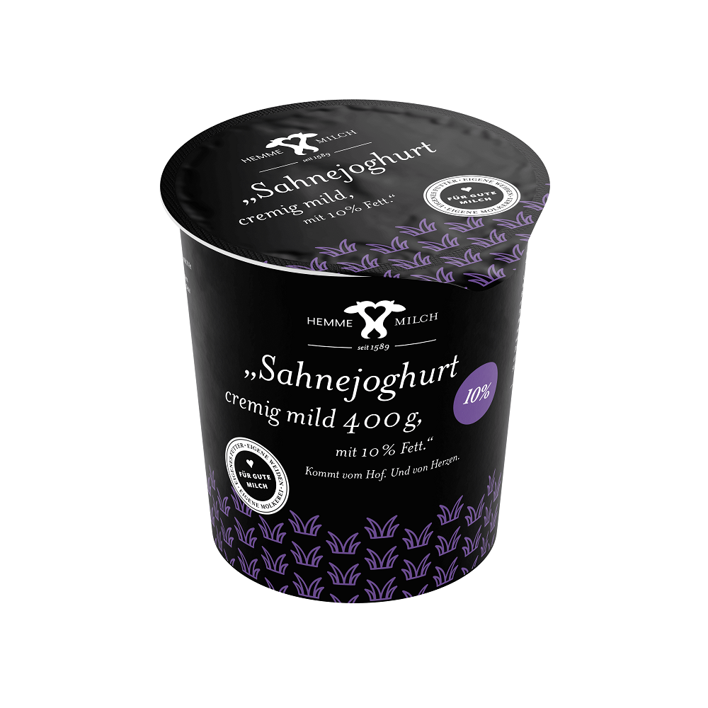 Hemme Sahne-Joghurt 10 %, 400g Becher
