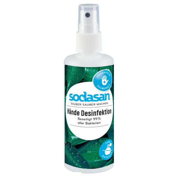 Sodasan Hände-Desinfektion mit Sprühaufsatz, 100ml – nirmini