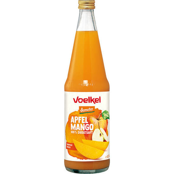 Voelkel Apfel-Mango Saft DEMETER, 0,7l