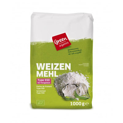 green Weizenmehl Type 550, 1kg